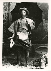 南島探検時の笹森儀助氏肖像　1893　©笹森家