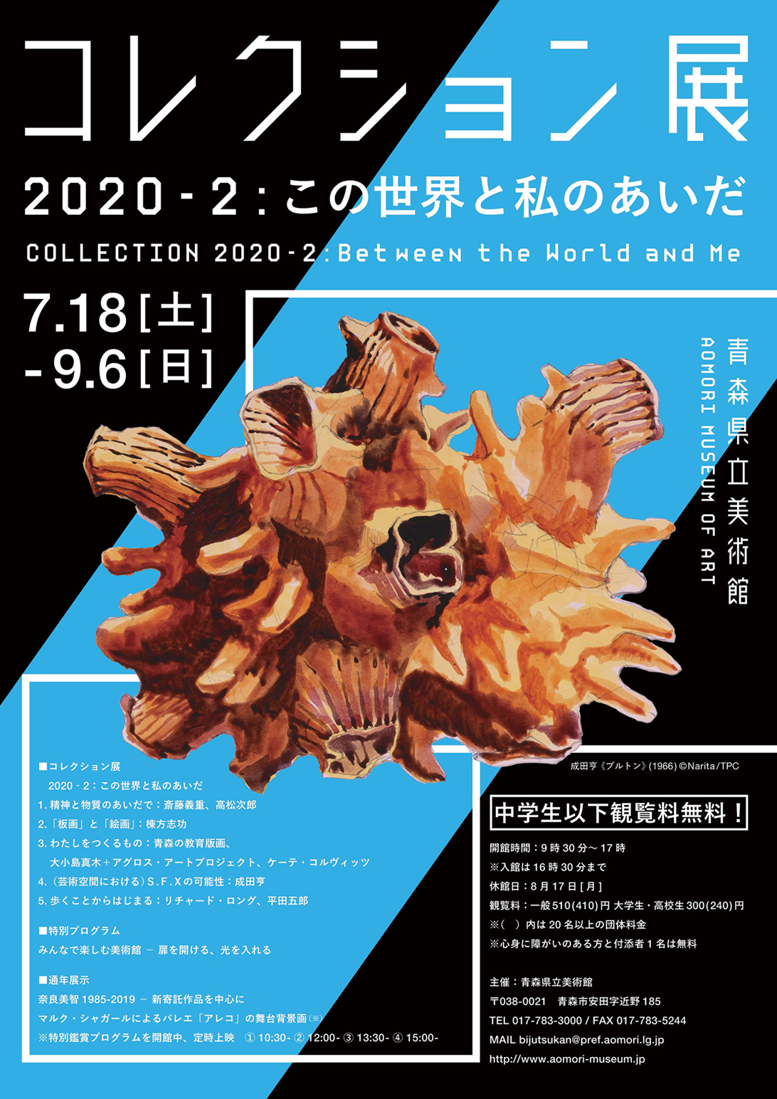 コレクション展 2020-2：この世界と私のあいだ 青森県立美術館