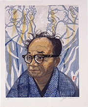 関野凖一郎 棟方志功像 1968年