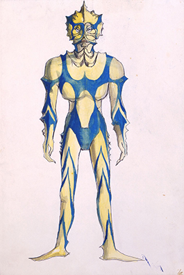 成田亨 「ウルトラマン初稿」1966年 ©成田流里