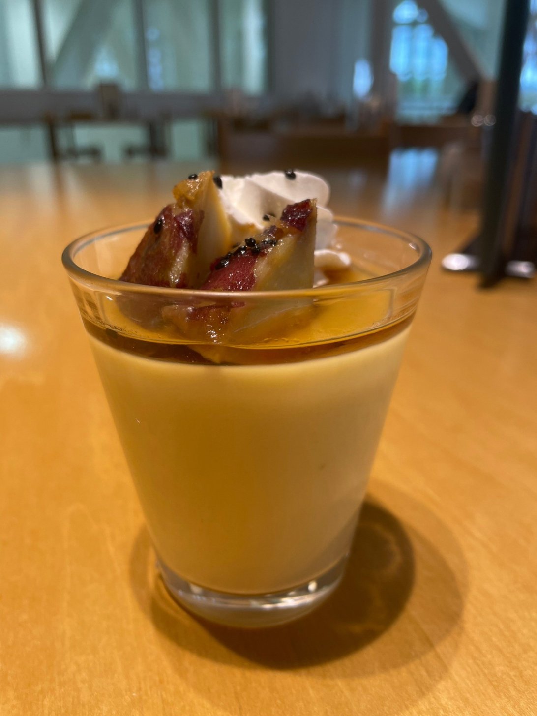 さつまいもを使ったムースのようなプリン 650円