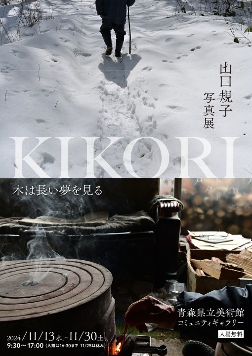 【一般開催】山口規子写真展「KIKORI　木は長い夢を見る」（主催：写真家　山口規子）