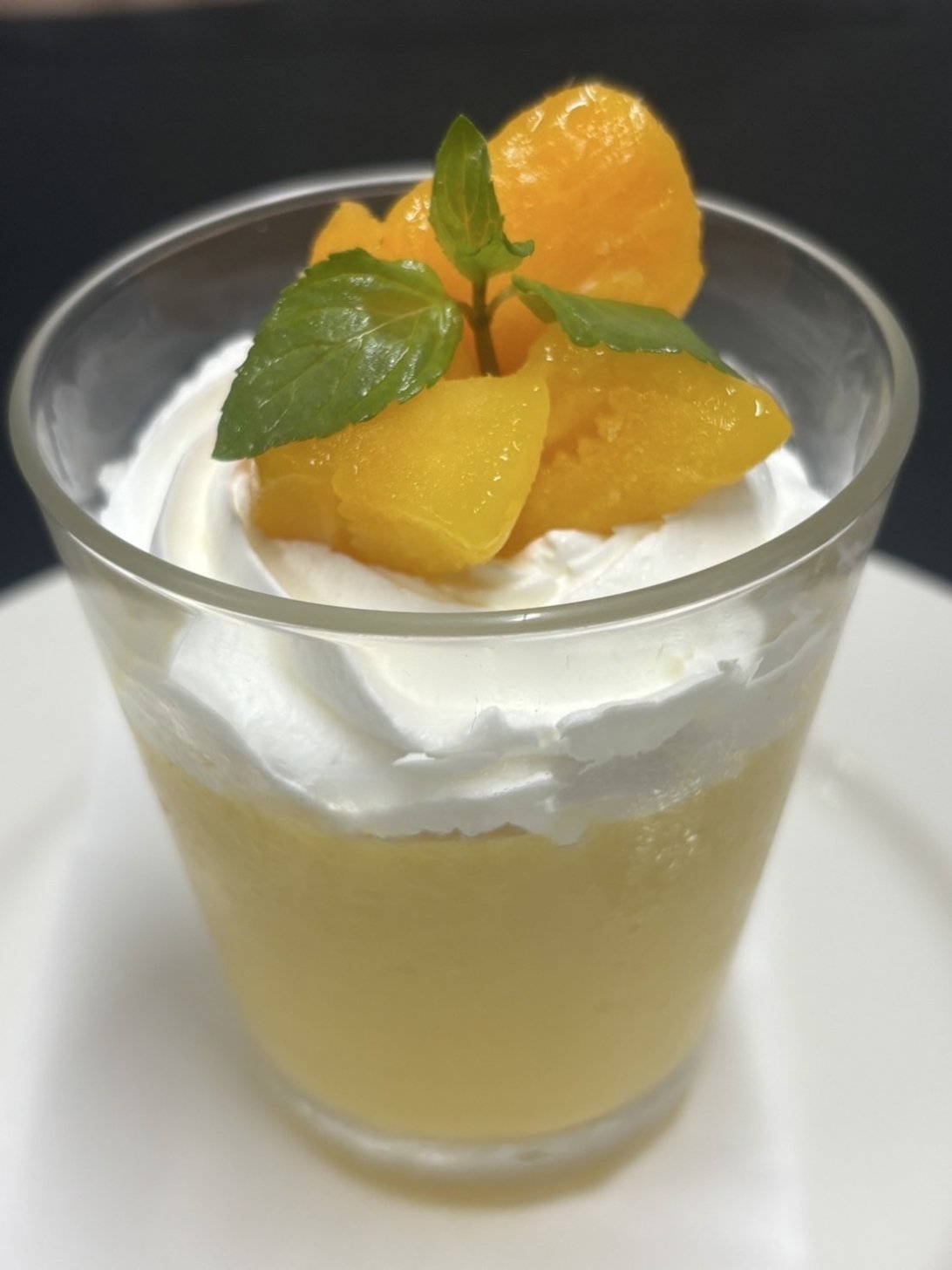 ４匹の猫オリジナルマンゴープリン　　　￥650