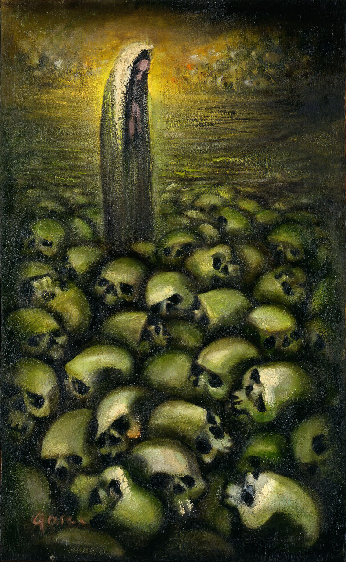 マリヤ・声なき人々の群れ(A)